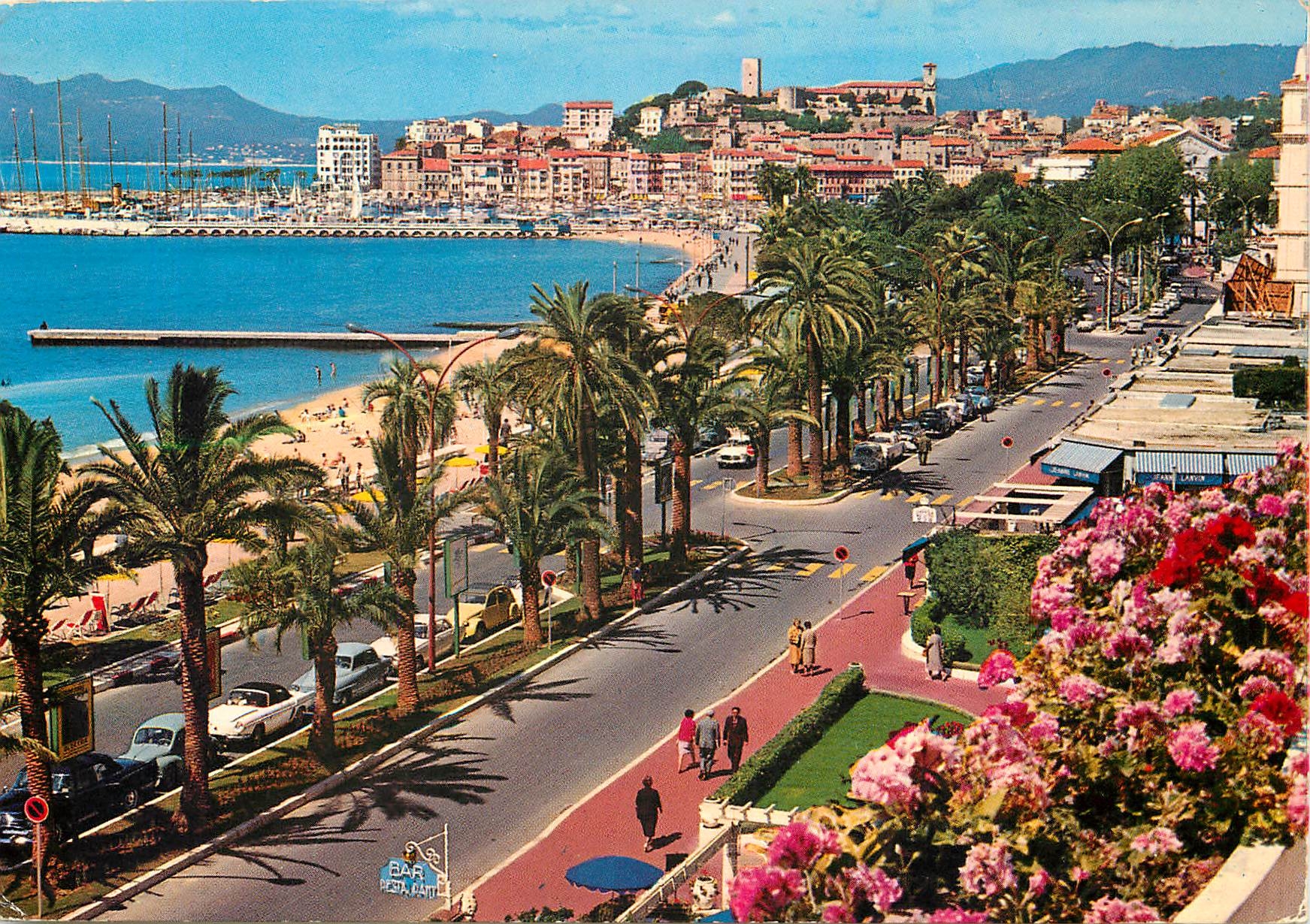 CPM Cannes Cote d'Azur French riviera