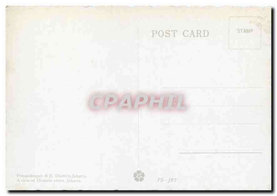 CPM Jakarata — Rückseite