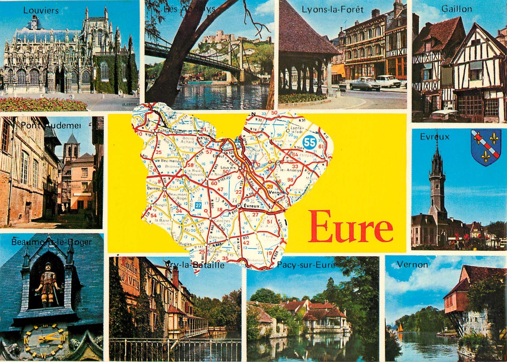 CPM Normandie France l'Eure