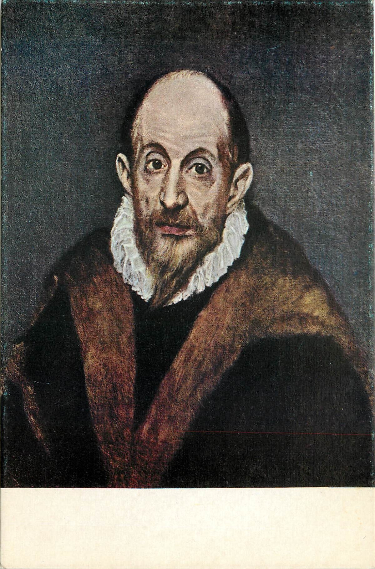 CPM Museo Metropolotano de New Yok Greco Autoportrait