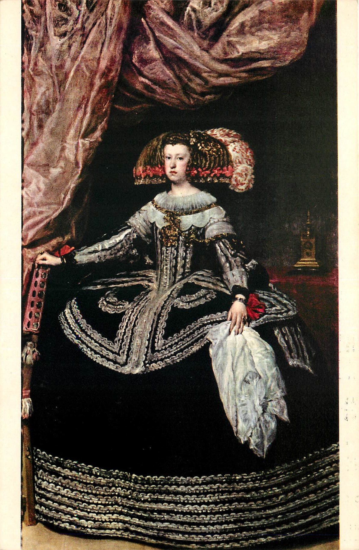 CPM Museo del Prado La reine Marianne d'Autriche