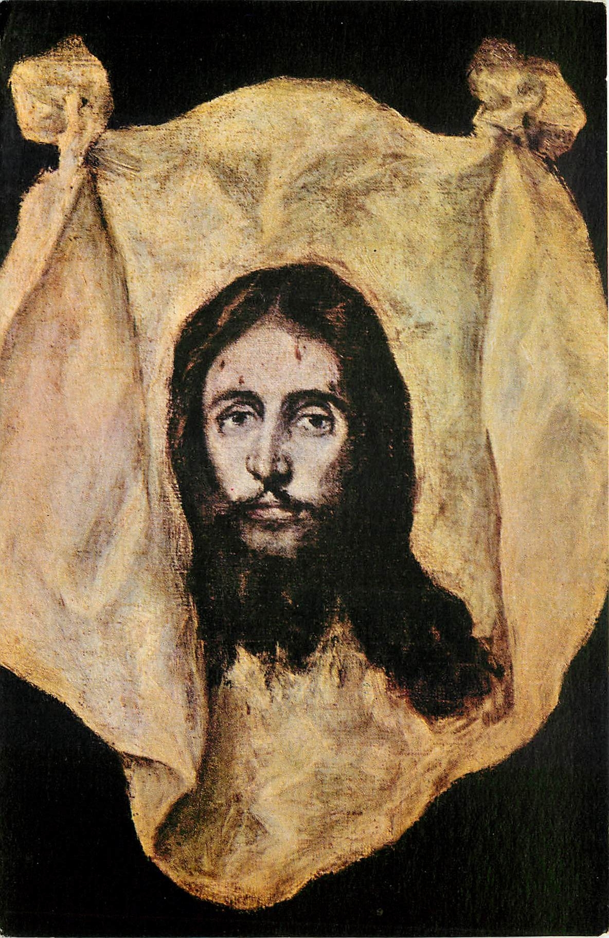 CPM Museo del Prado Greco La Sainte Vierge