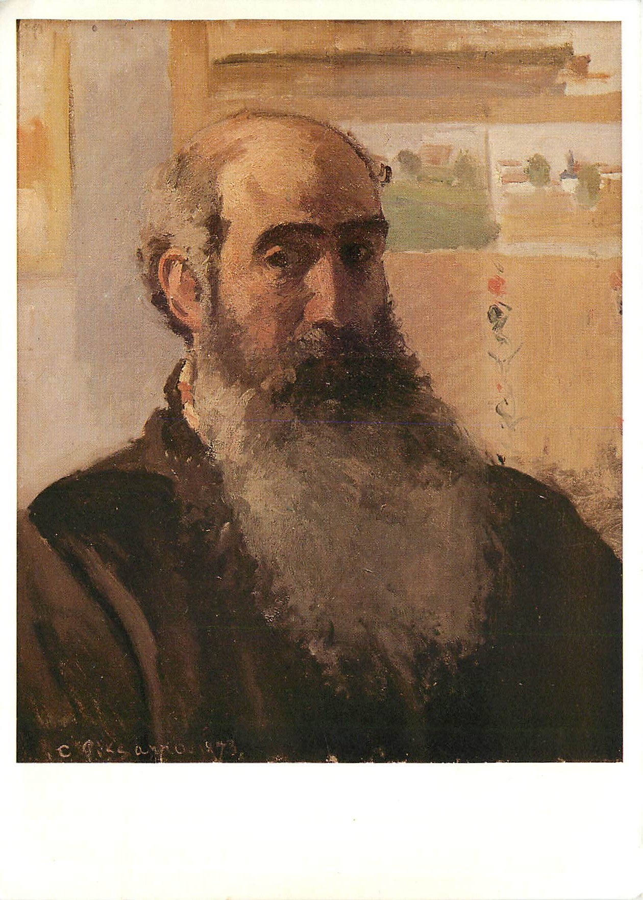 CPM Camille Pissarro Portrait de l'artiste 1873