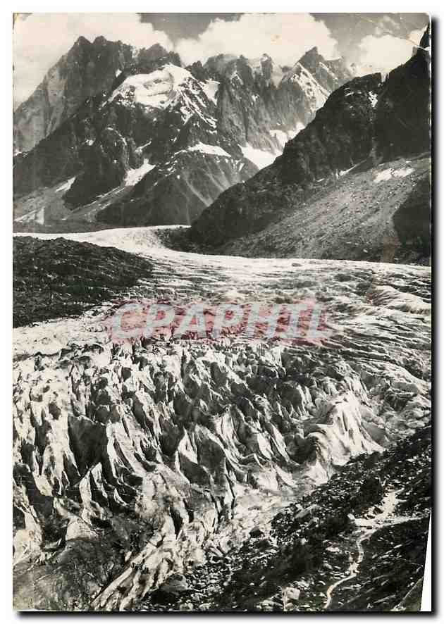 CPM Chamonix Mont Blanc La Mer de Glace et les Grandes Jorasses