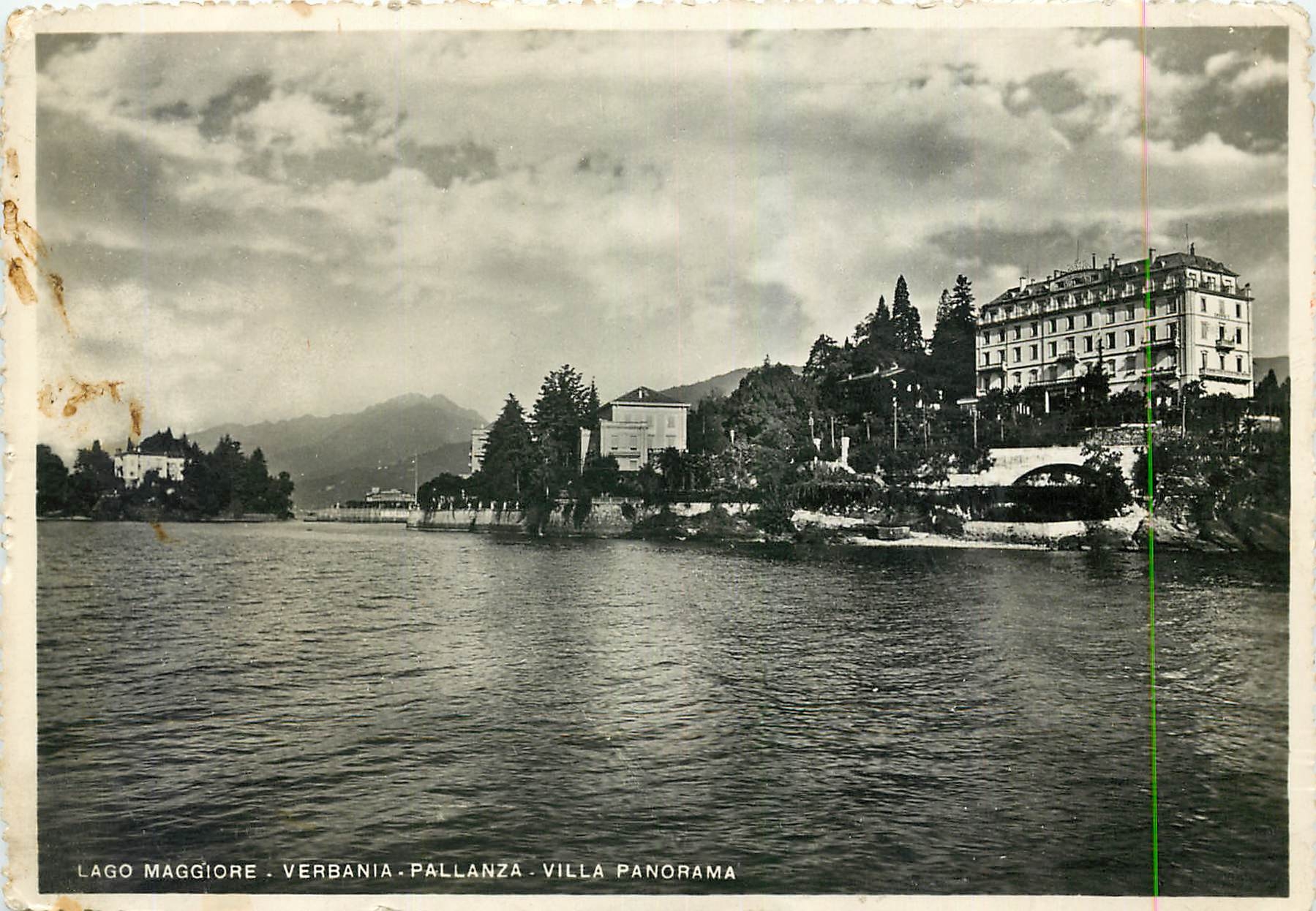 CPM Lago Maggiore VERBANIA Pallanza villa Panorama 