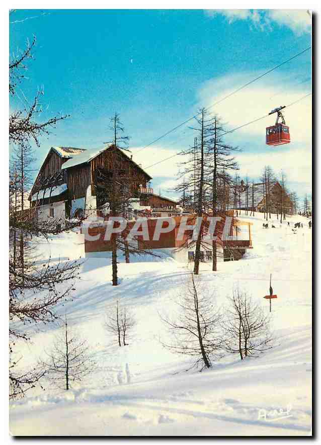 Les joies de la neige à Serre-Chevalier — Alt. 1.300-2.500 m — Éditions Airel