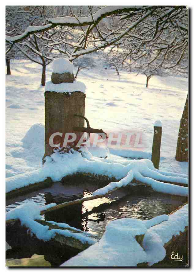 CPM Images de Chez Nous en Hiver Reflets de l'hiver