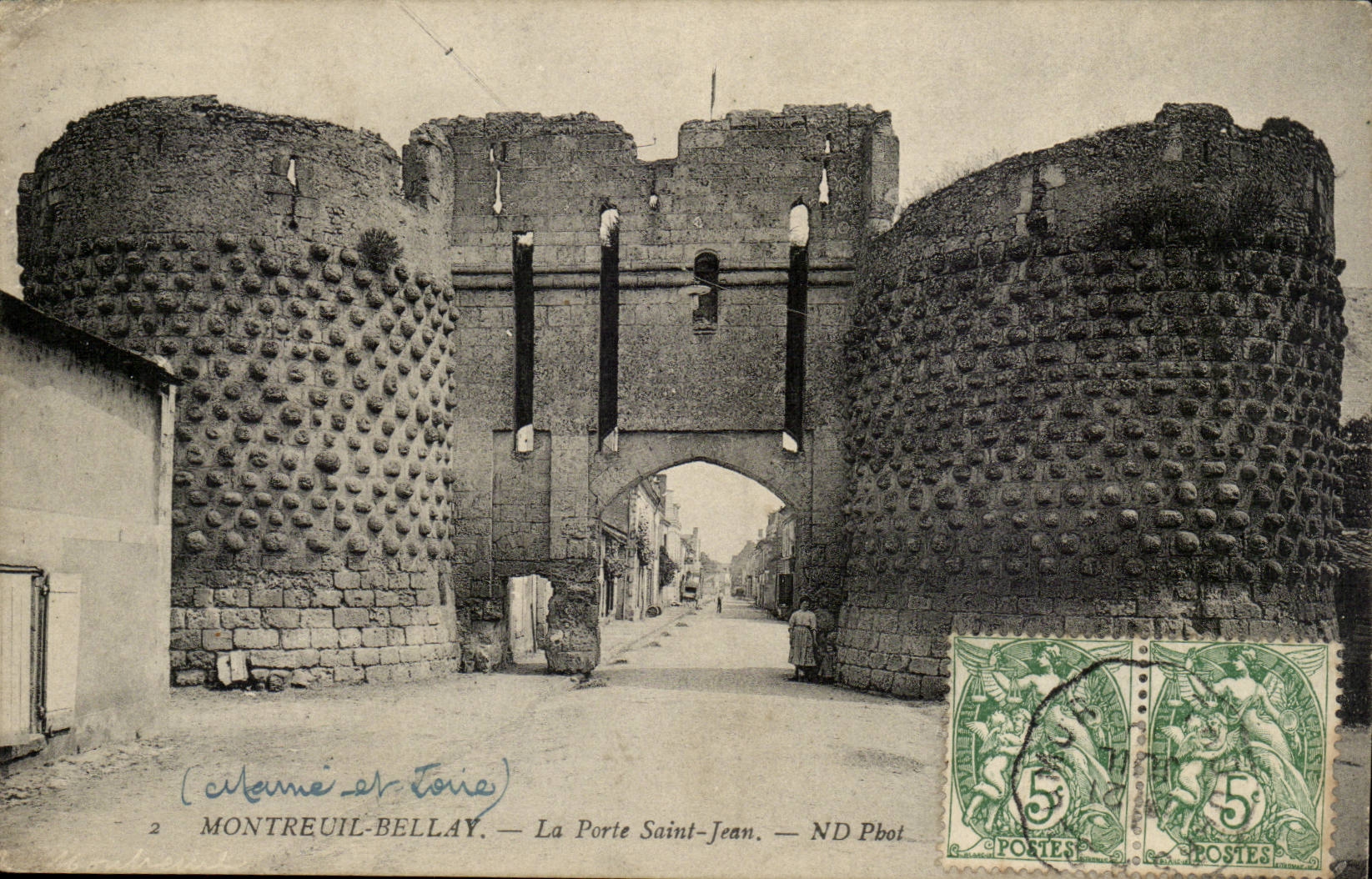 Montreuil-Bellay -CDA - La Porte Saint-Jean