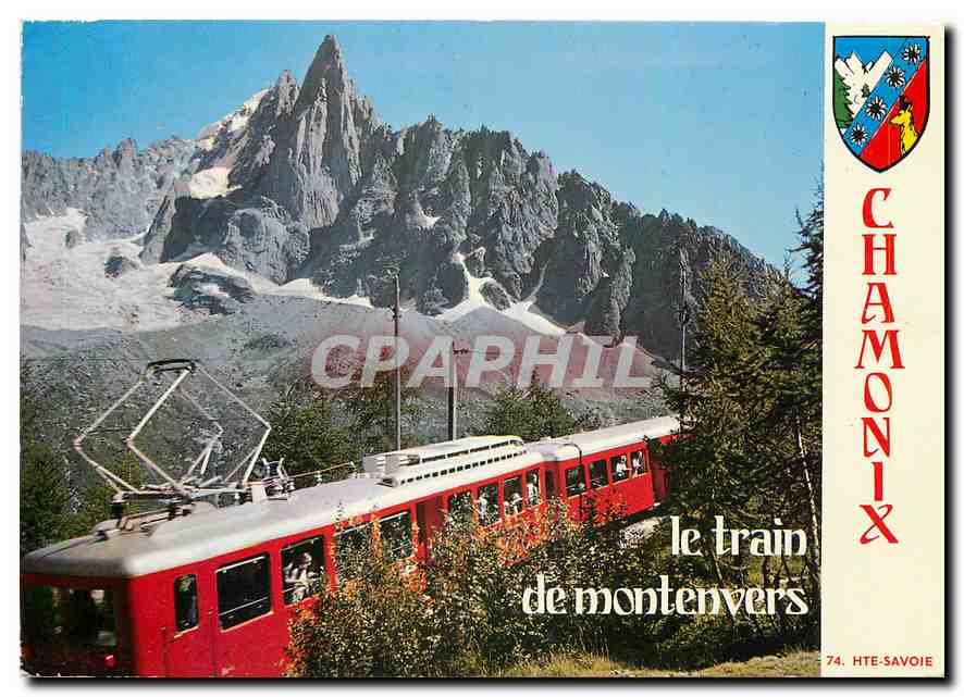 Le train de Montenvers — Chamonix, 74, Haute-Savoie