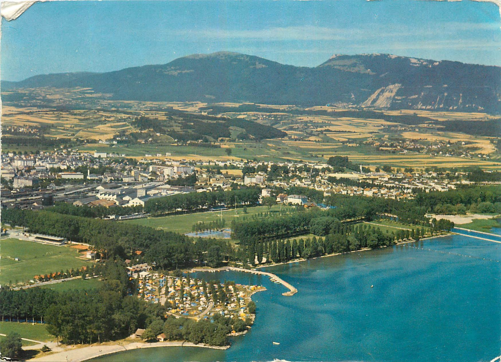 CPM Yverdon Lac de Neuchatel et Jura vue aerienne
