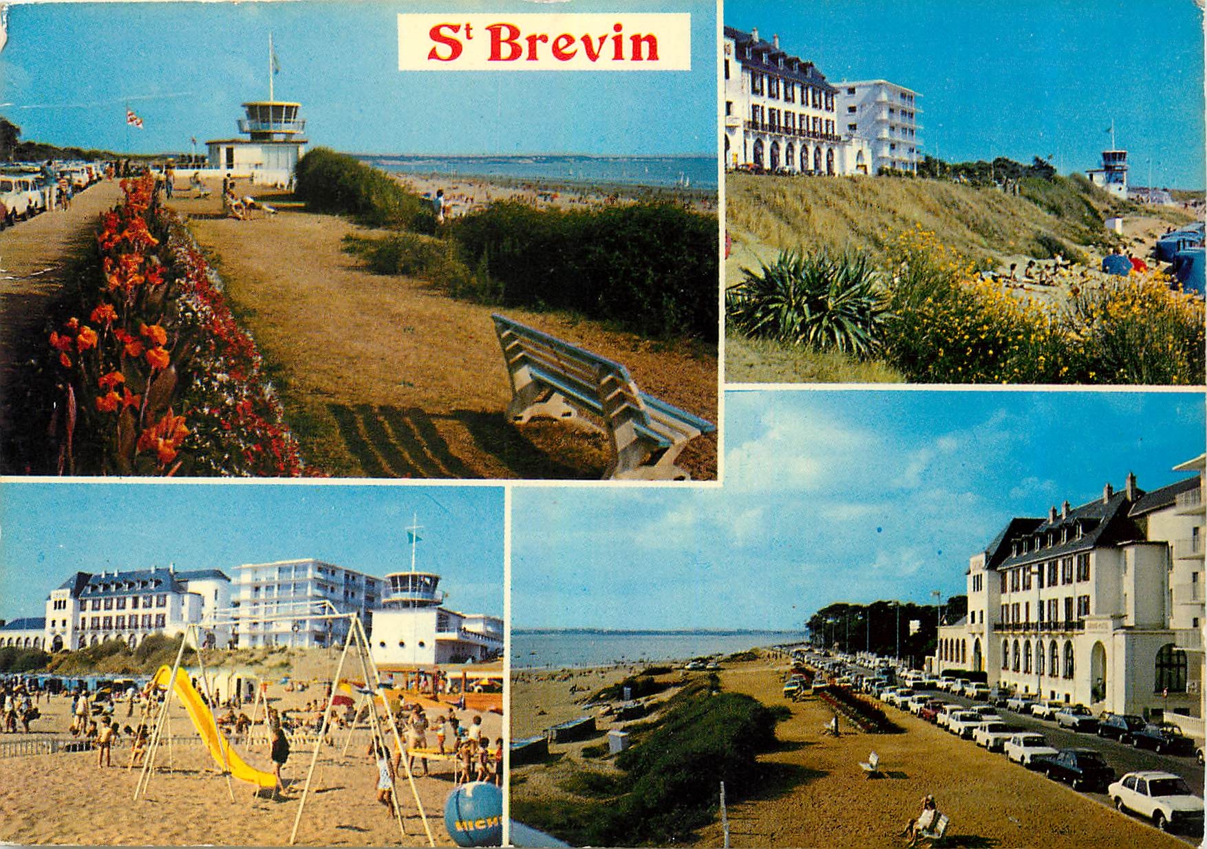 CPM Lumiere de la Cote de Jade Saint Brevin Plage a l'Ocean