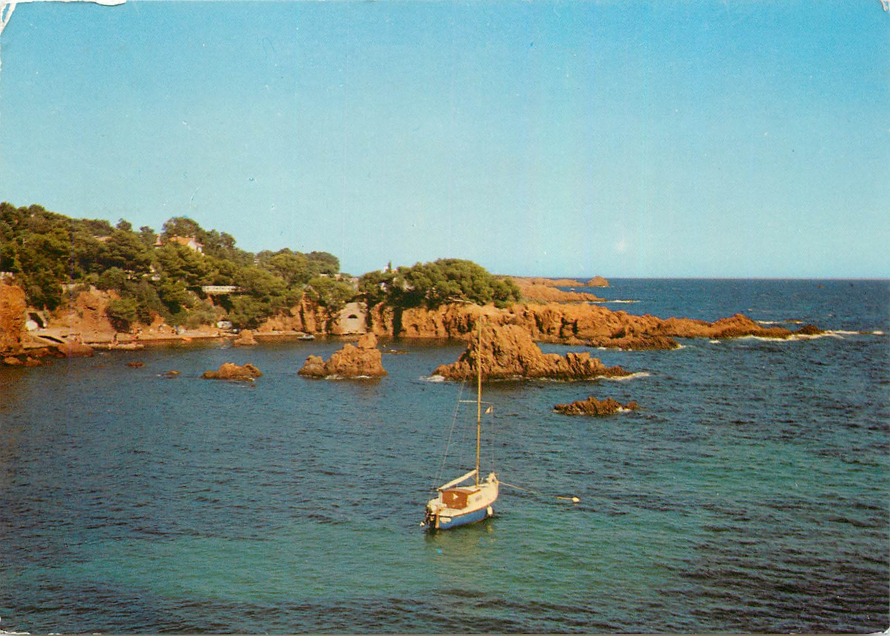 CPM La Cote d'Azur Varoise Corniche d'Or de l'Esterel Agay Calanque des Anglais