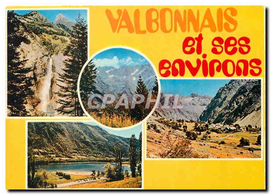 CPM Valbonnais (Isere) et ses environs le Perier (environs)cascade de Conflens