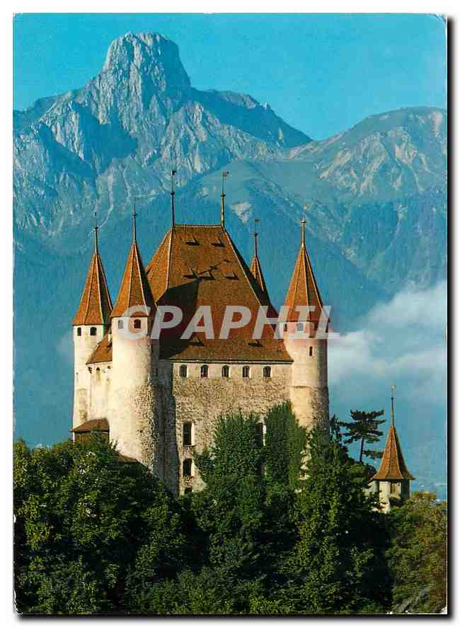 CPM Schloss Thun mit Stockhorn