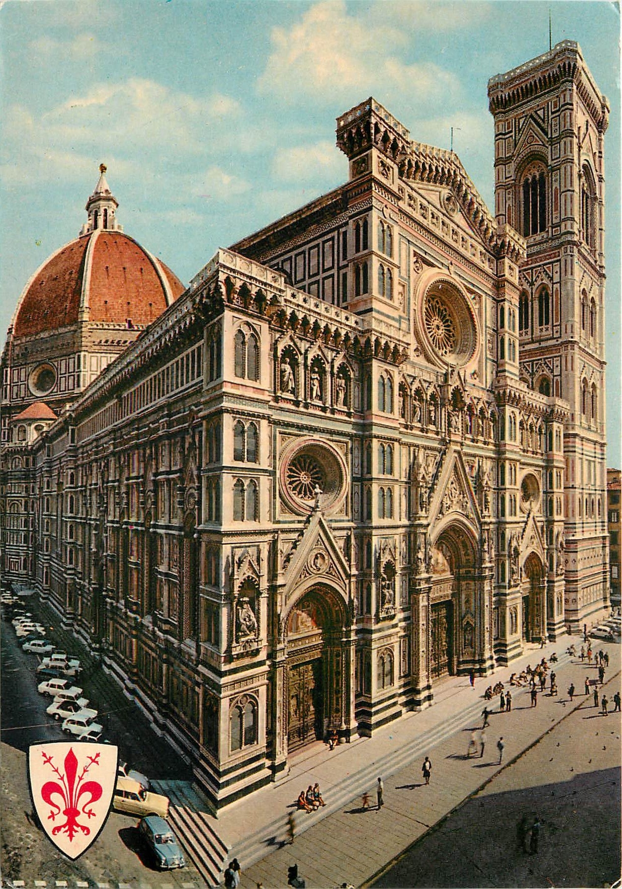 CPM Firenze Citta d'Incanto La Cathedrale et le Clocher de Glotto