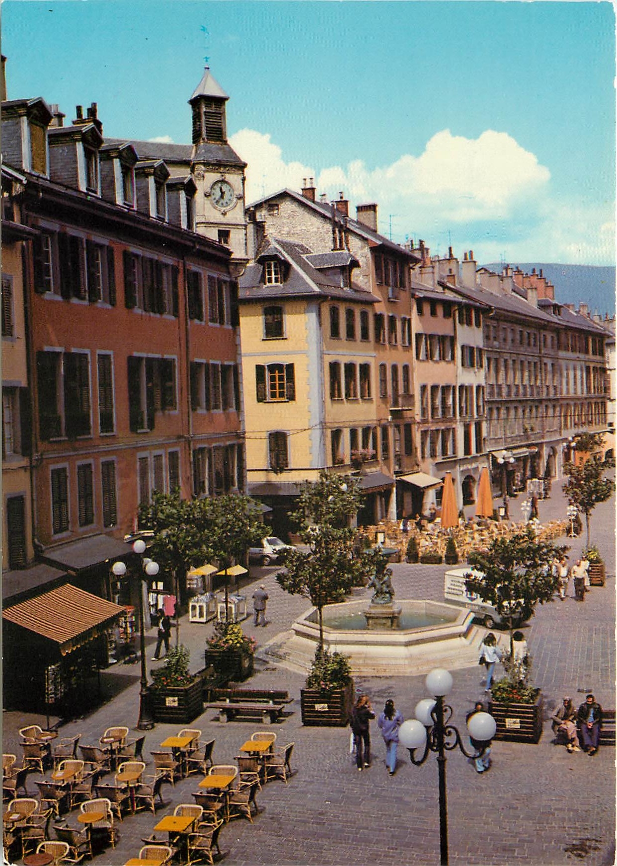 CPM Chambery (Savoie) Place Saint Leger