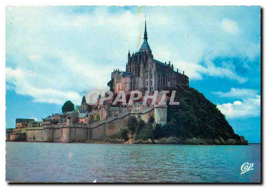 Mont Saint-Michel — Les remparts et la Merveille — Lumicap, Paris