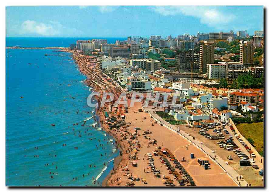 CPM Costa del sol Torremolonos Vue aerienne de la Carihuel