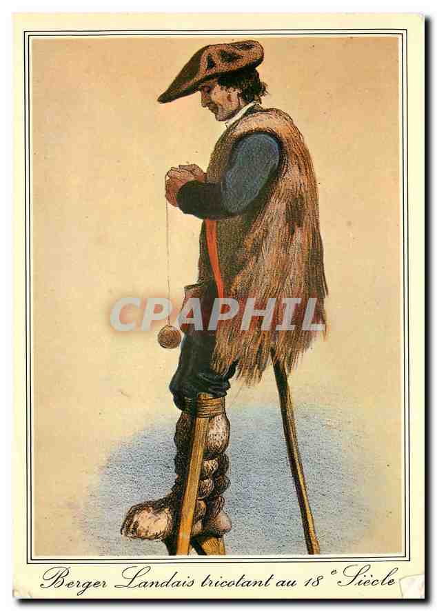 CPM La Lande Vieilles Gravures Landaises du 18 es