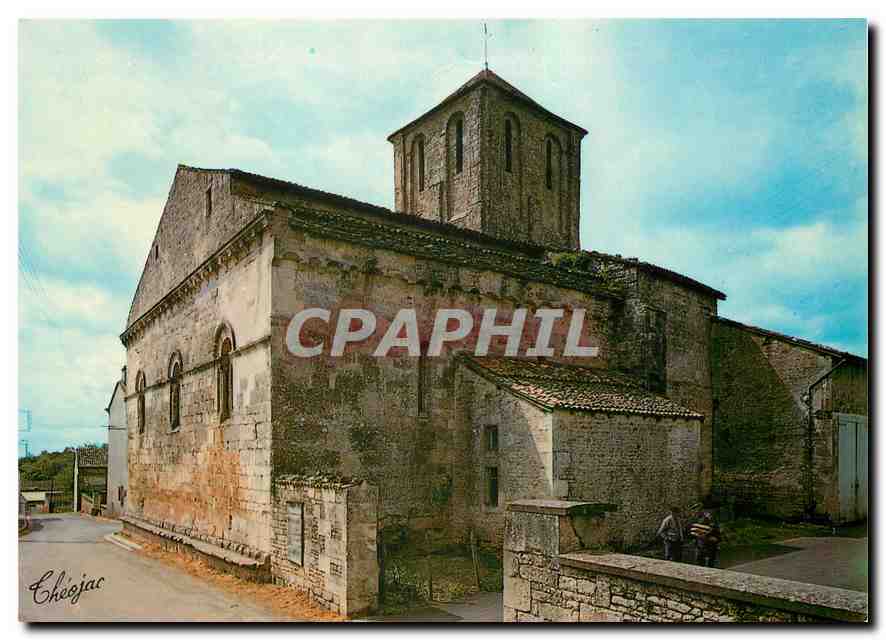 CPM Les Deux Sevres Touristiques L'Eglise de Vaussais XIIes