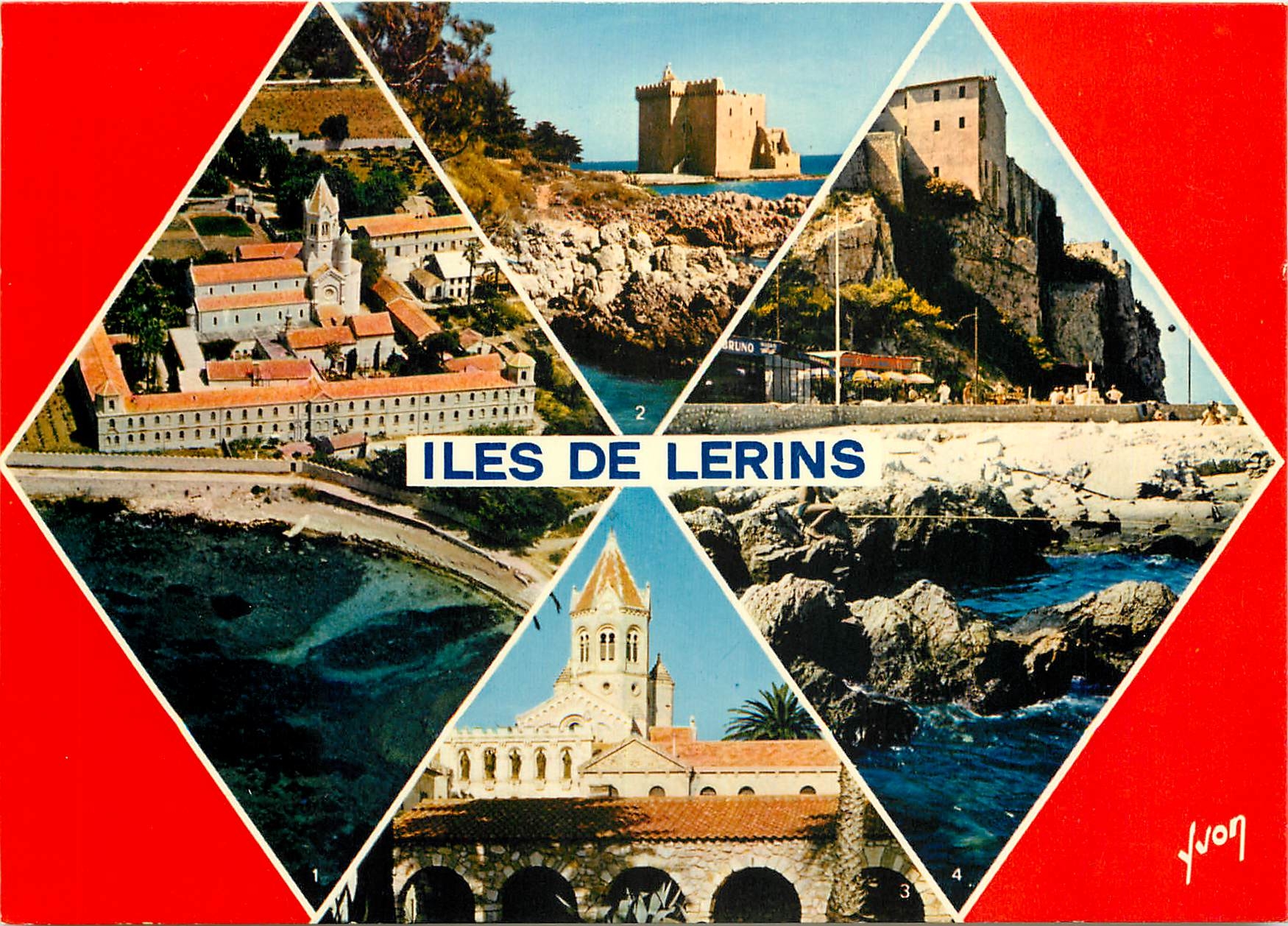 CPM Couleurs et Lumiere de France La Cote d'Azur Miracle de la Nature Iles de Lerins (Alpes Maritime