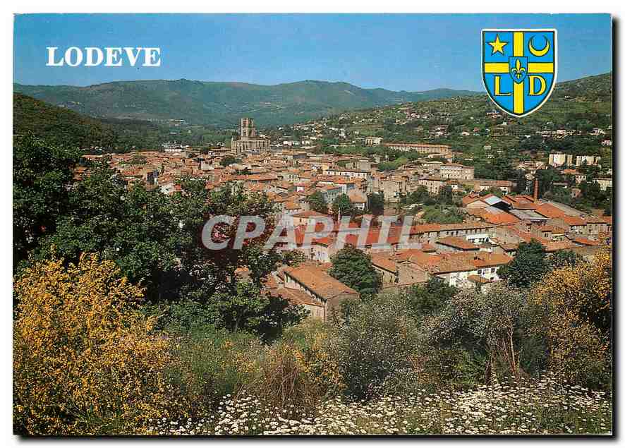 CPM Lodeve (Herault) Vue generale