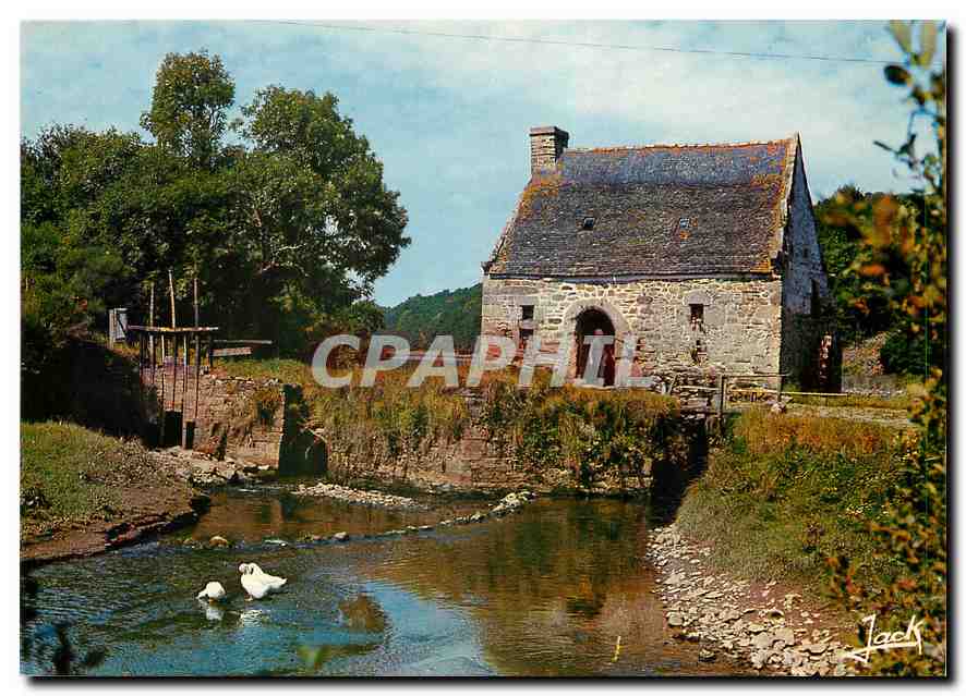 CPM Couleurs de Bretagne Ancien Moulin a mer