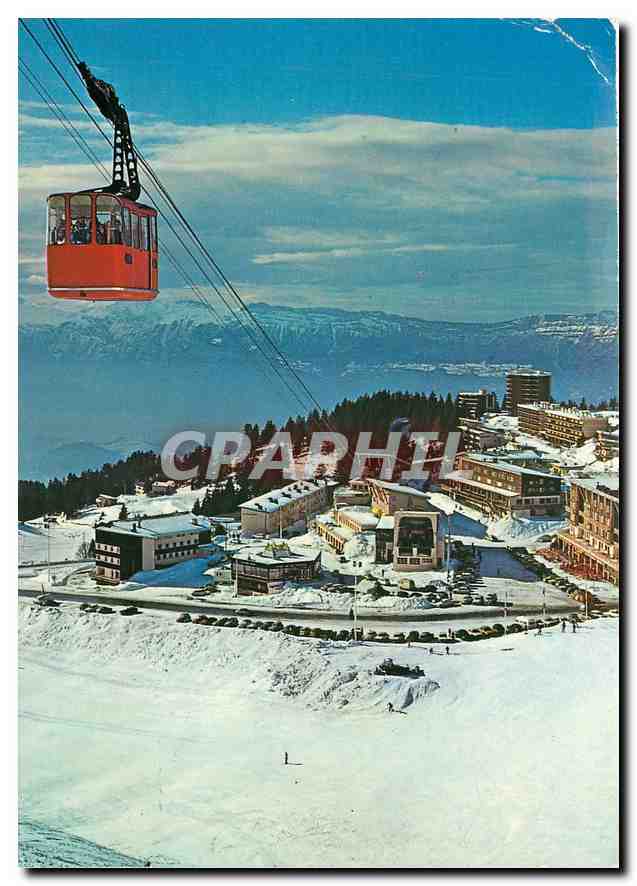 CPM Chamrousse Isere Alt 1650 2250 m Au fond la Chaine du Vercors