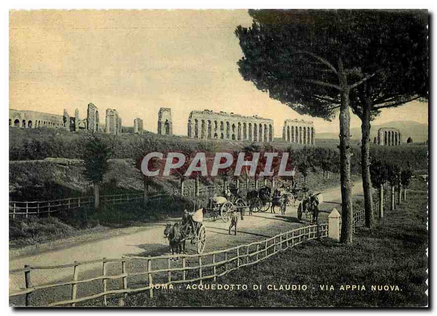 CPM Roma Aquedact of Gladuis and the Appia Nuo Street