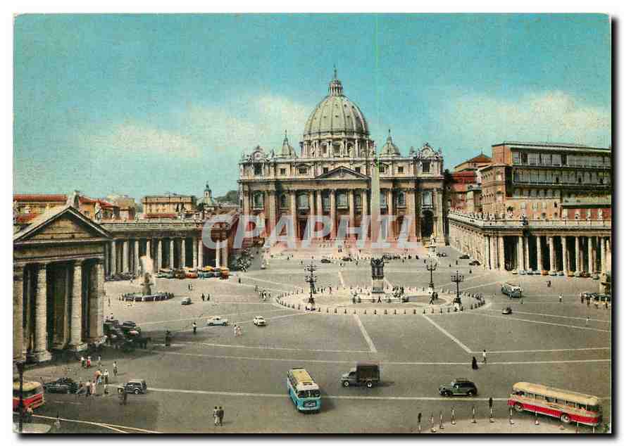 CPM Citta Del Vaticano La Basilique de St Pierre