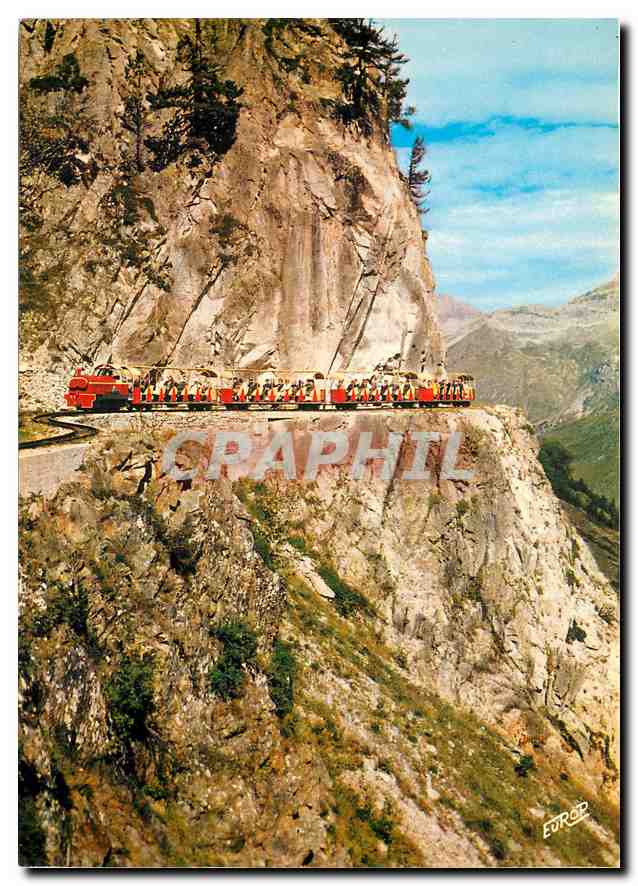 CPM Artousste (B Pyr) Alt 2000 m Le Train du Lac au bord d'un apic