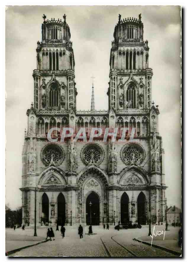 CPM Orleans (Loiret) Cathedrale Sainte Croix