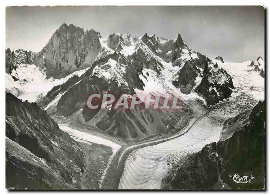 CPM Chamonix (Hte Savoie) Mer de Glace (alt 1913 m)