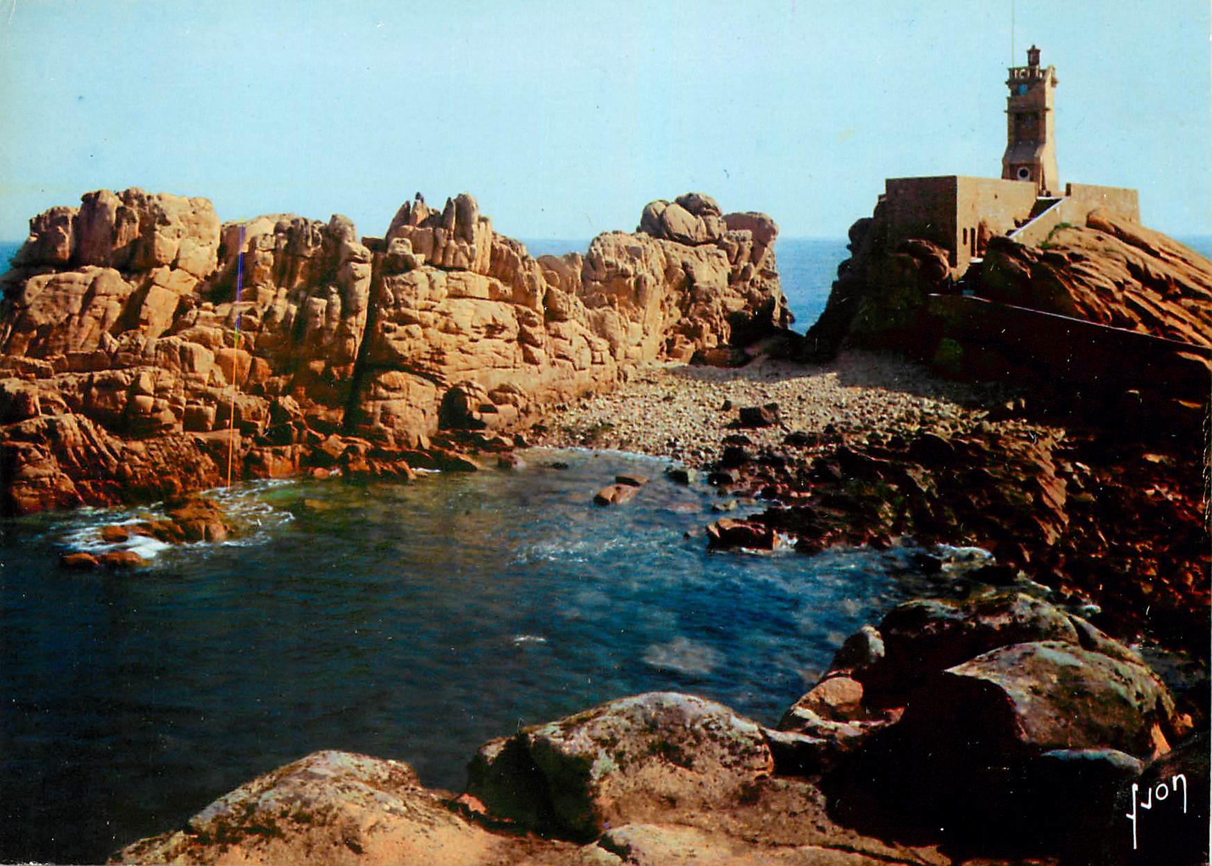 Île du Phare du Paon — Bréhat (Côtes-du-Nord) — Éditions d'Art 'YVON', Paris