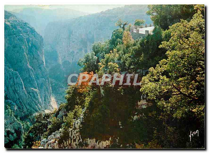 CPM Couleurs et Lumiere de France Grand Canon du Verdon (Var) Corniche sublime Falaise du Baucher
