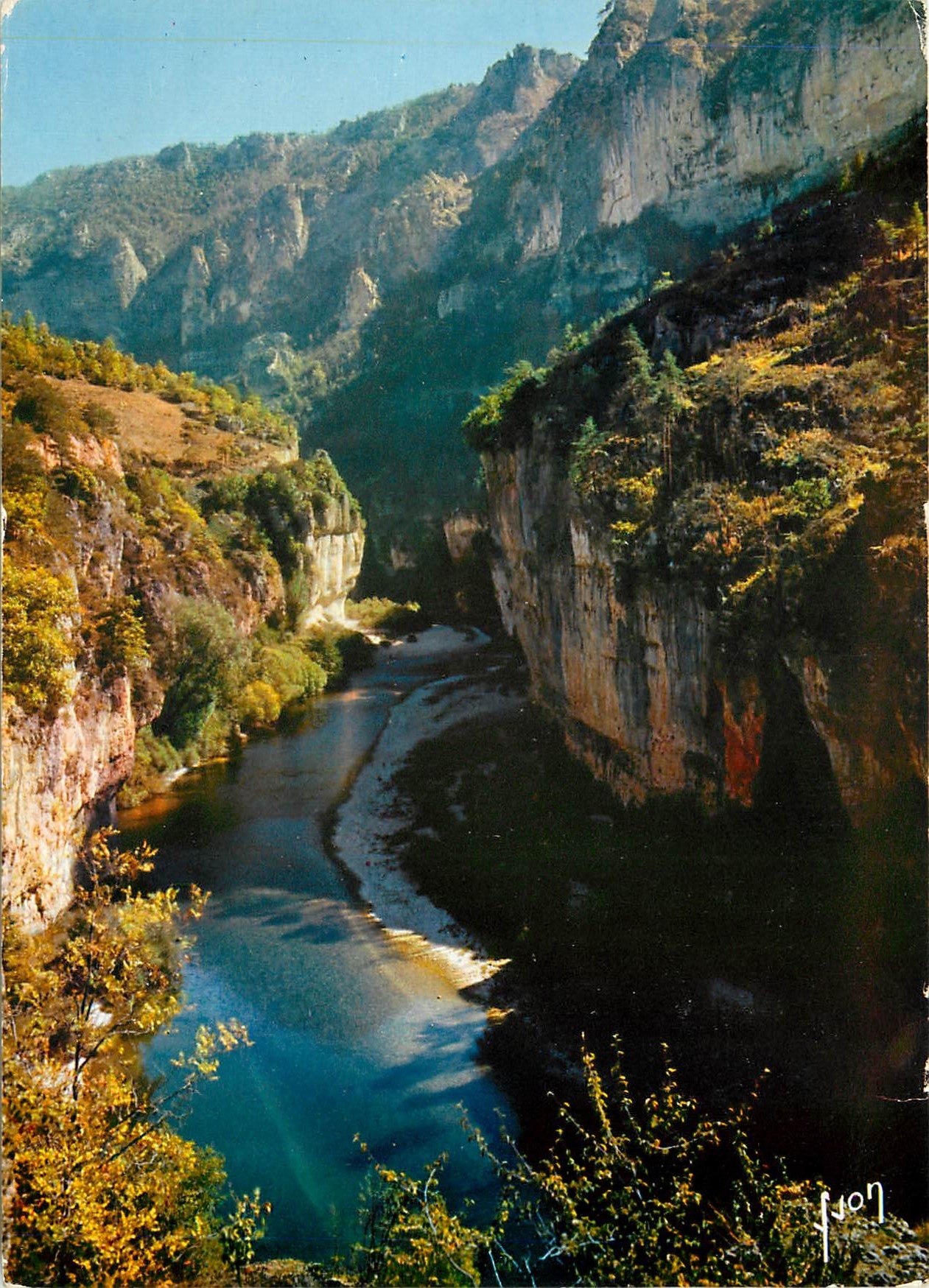 CPM Couleurs et Lumiere de France Gorges du Tarn (Lozere) le Tarn aux Detroitsq