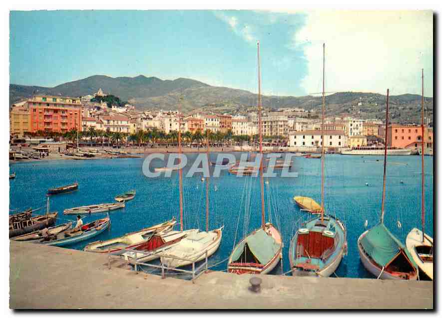 CPM Sanremo Cote des Fleurs Sanremo Bateaux de peche
