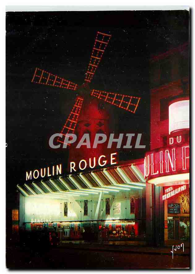 CPM Couleurs et Lumiere de France Paris Le Moulin Rouge