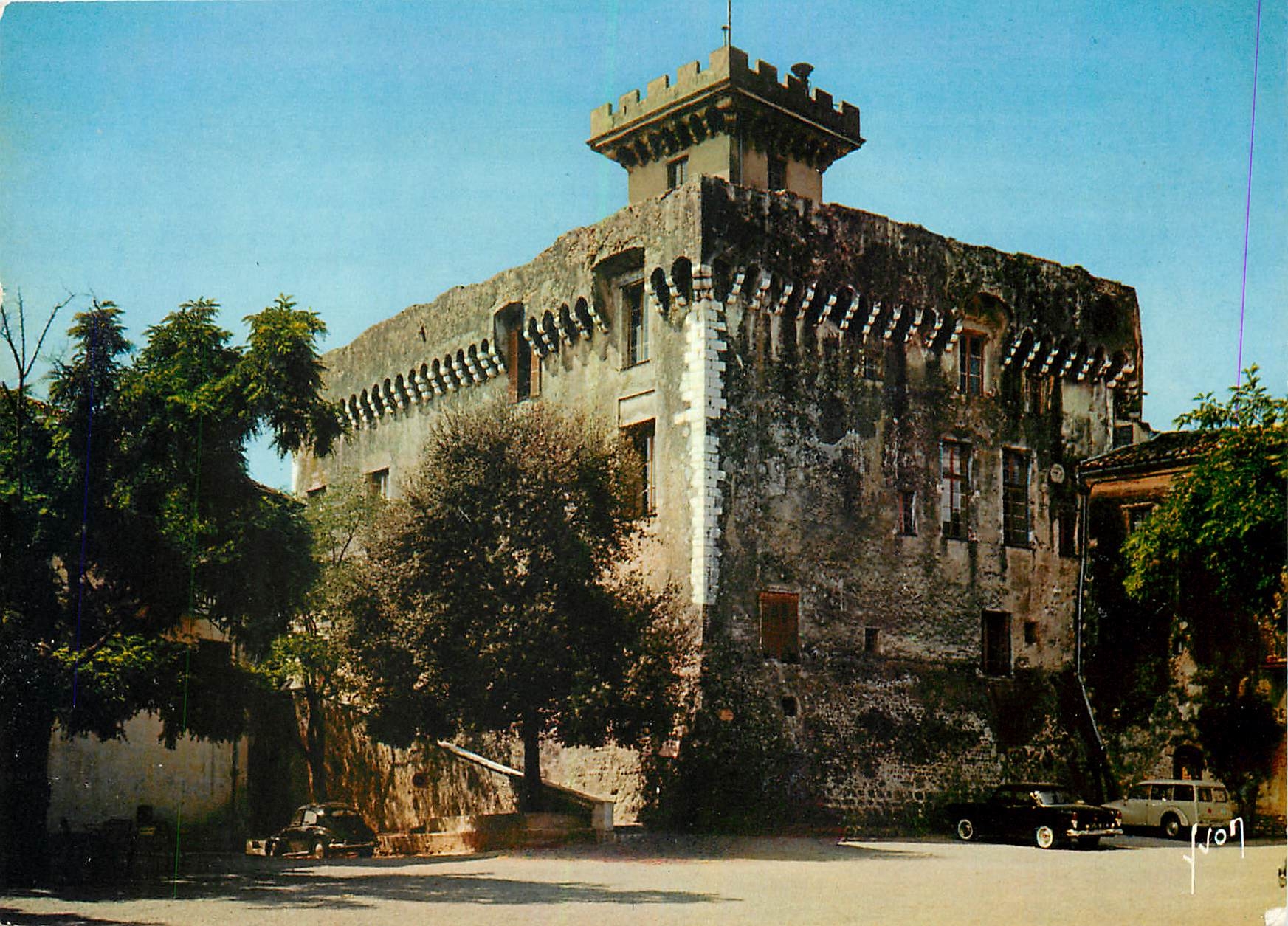 CPM Couleurs et Lumliere de France La Cote d'Azur Miracle de la Nature Cagnes (A Mmes) Le Chateau