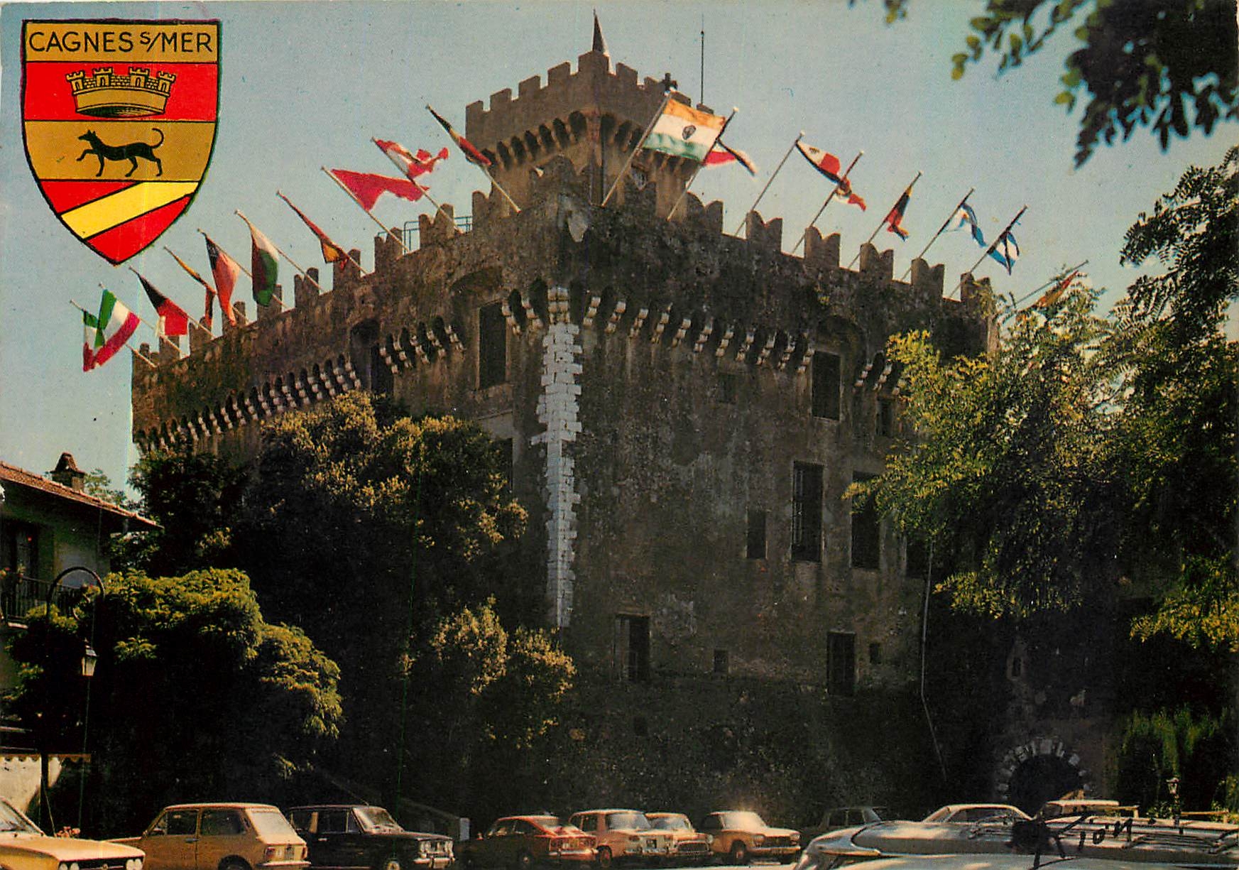 CPM La Cote d'Azur inoubliable Cagnes sur Mer le Chateau