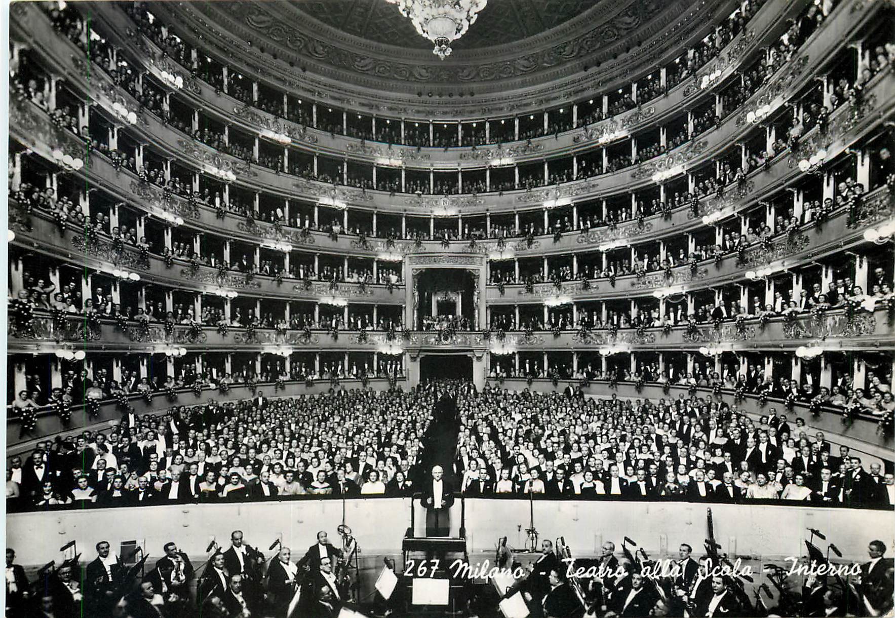 CPM 267 milano Teatre alla Scala Interno