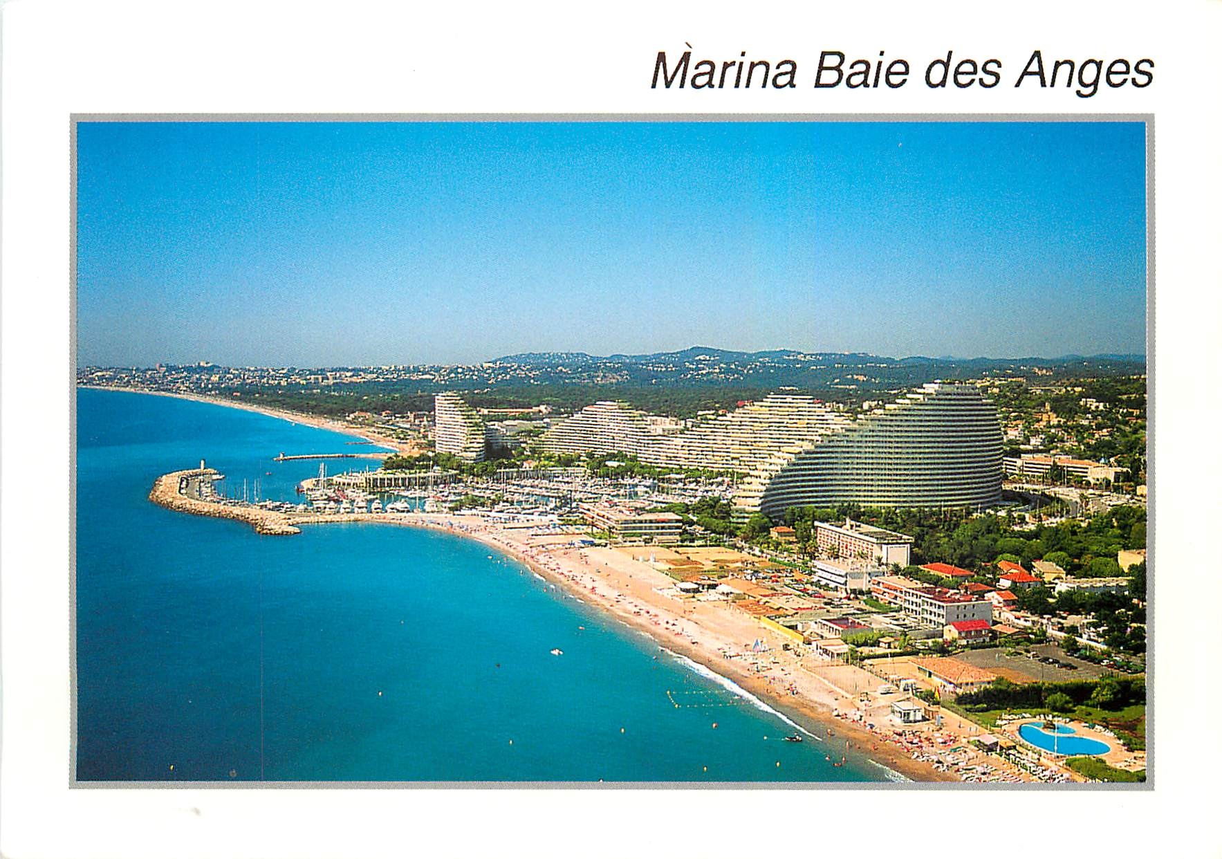 CPM Villeneuve Loubet (A Mmes) Vue aerienne de Marina Baie des Anges