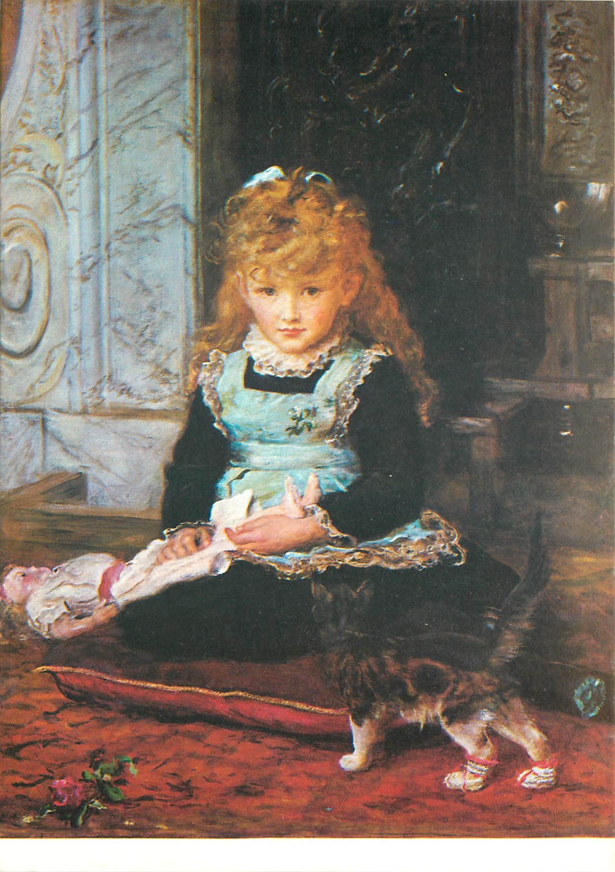 CPM Puss In Boots Sir John Everett Millais (1829 1896)