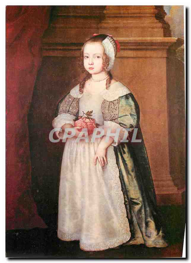 CPM Portrait of Miss North (Detail) J C Meyern 1649