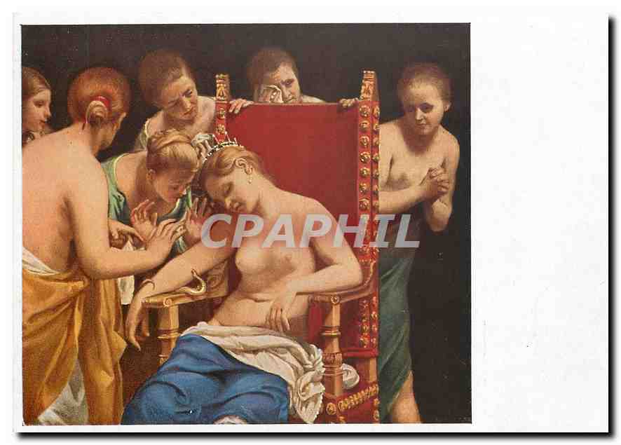 CPM Cagnacci (1601 1681) Death of cleopatra