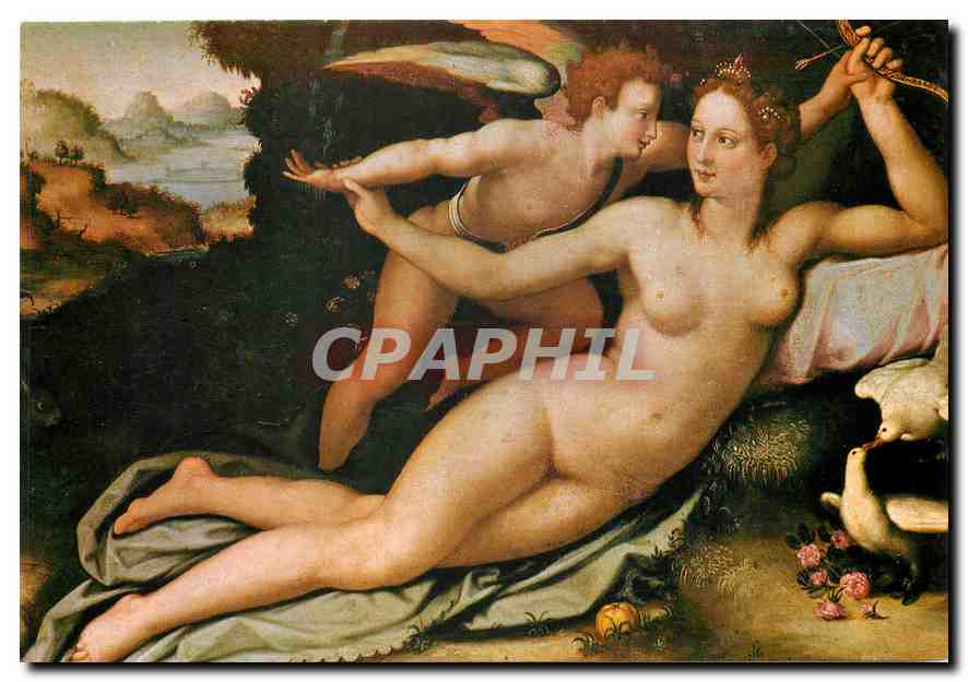 CPM Tiziano 1477 1556 Danse sous la musee d'or