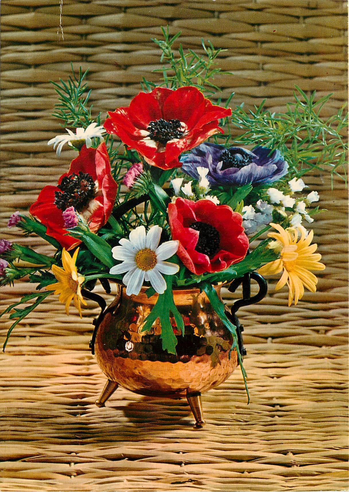 CPM Fleurs  