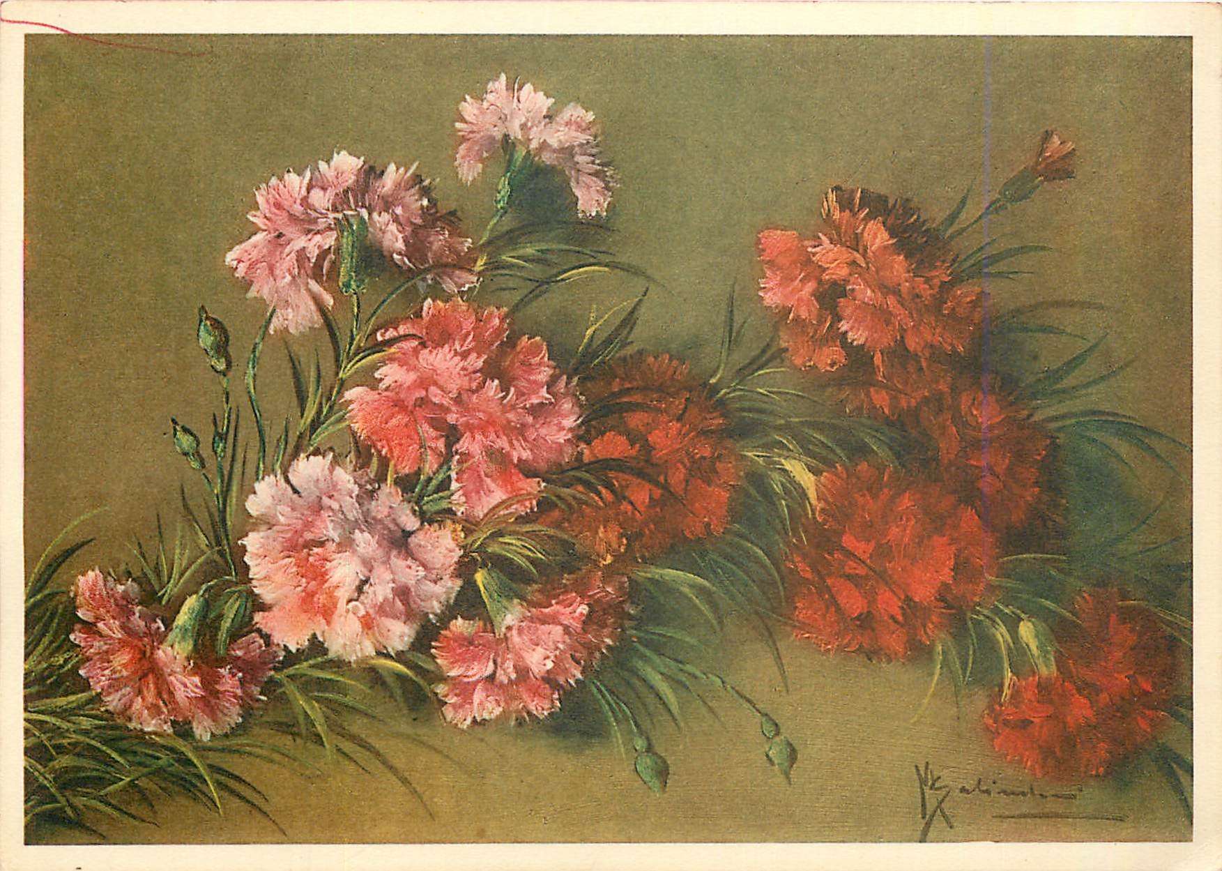 CPM Fleurs  