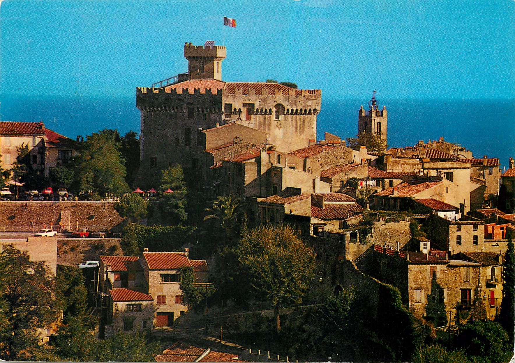 CPM La Cote d'Azur Haut de Cagnes Le Chateau