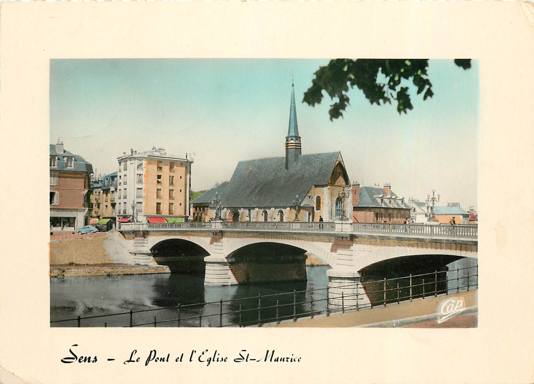 CPM Sens Le Pont et l'Eglise El Maurice